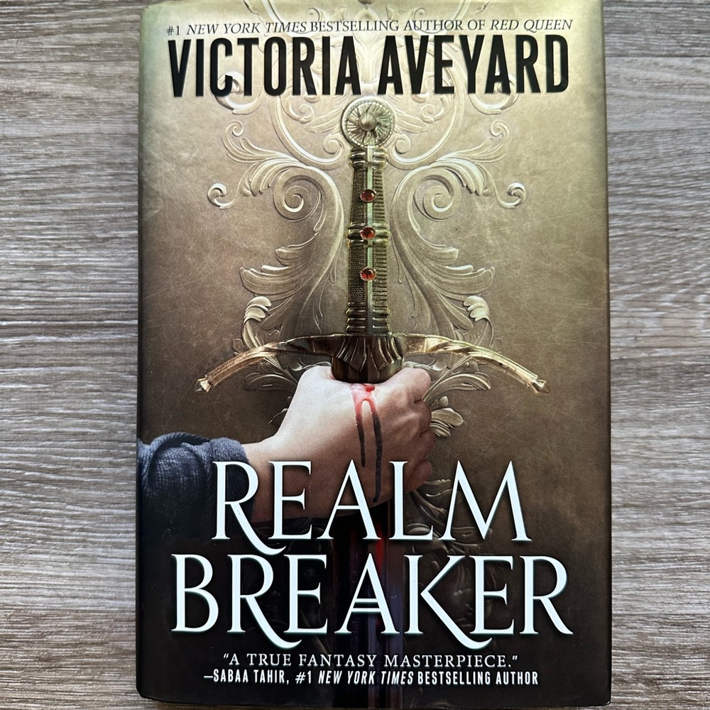 Realm Breaker by Victoria Aveyard hardcover book